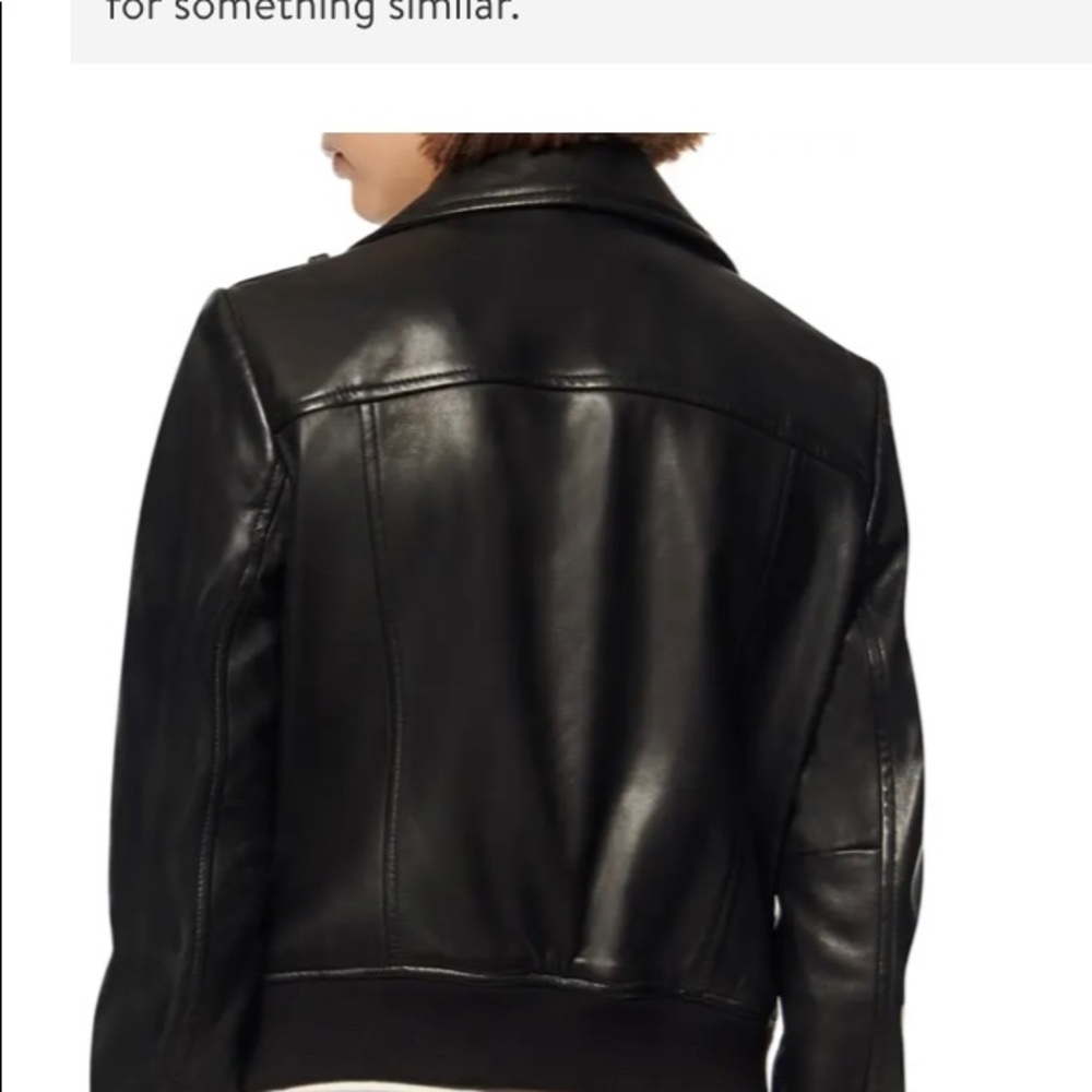Authentic Andrew Marc moto bomber